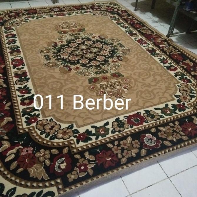 Karpet Permadani Besar Jumbo Tebal 230x310 cm Dynasty Cream