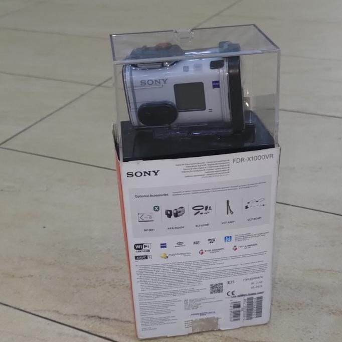 [ Rey Acc ] Sony Fdr-X1000Vr 4K Action Cam Live View Remote Budle