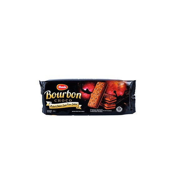 

MONDE BISCUIT BOURBON COKLAT 140G