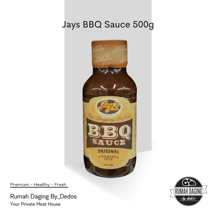 

Ready Jays Bbq Sauce 500G Herbs Bumbu Daging Saus Dressing Rempah
