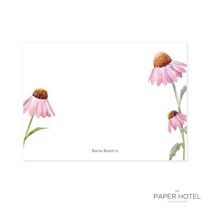 

Notecard - The Love Blooms (Personalized Initials/ Name, 16pcs)