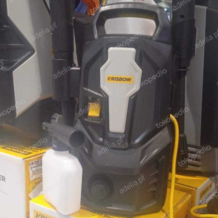 KRISBOW JET CLEANER HIGH PRESSURE 90 BAR/ Mesin Cuci Steam Mobil&Motor