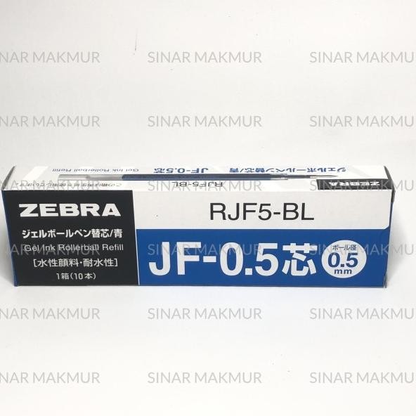 

Refill / Isi Pul Sarasa 0.5 Zebra Jf-0.5 (Pak)