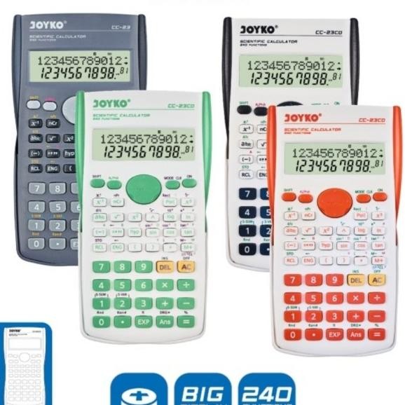 

Kalkulator Ilah Joyko Cc-23 - Scientific Calculator Cc-23Co