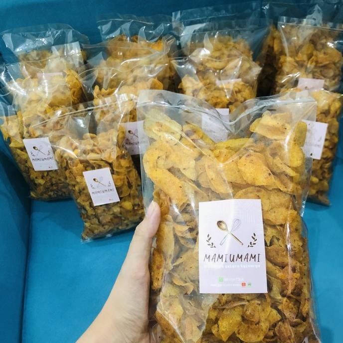 

Keripik kentang balado pedas asin garing ikan teri [terbaik]