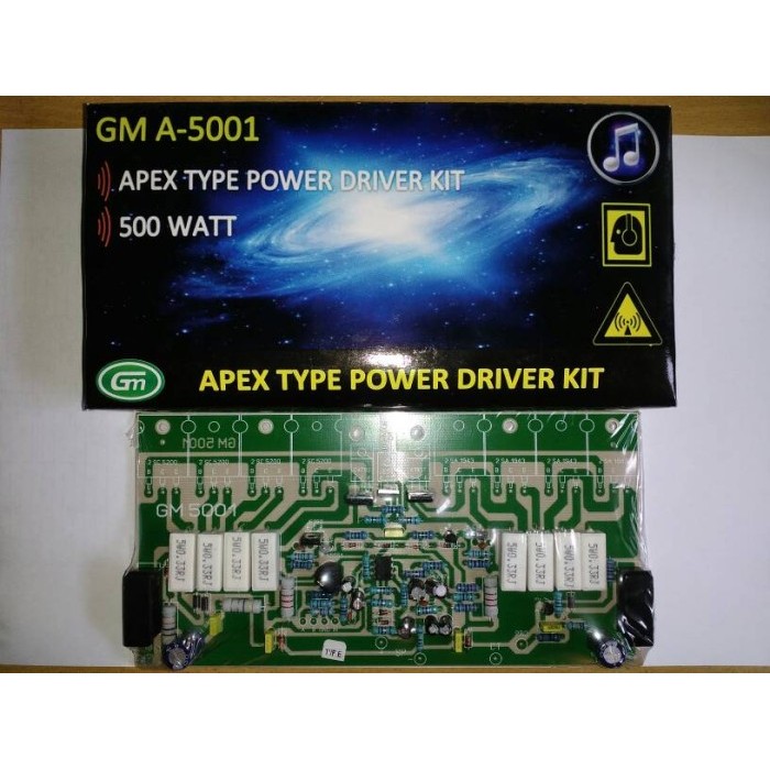 KIT DRIVER POWER AMPLIFIER APEX GM A-5001
