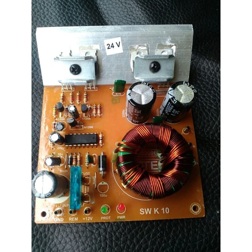 KIT INVERTER DC12V TO CT 24V ATLANTIS