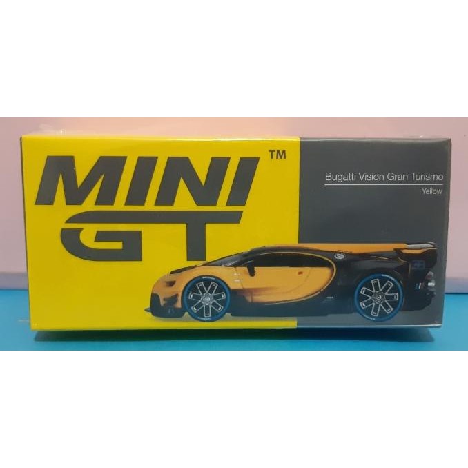 MiniGT Mini GT 317 Bugatti Vision Gran Turismo Yellow