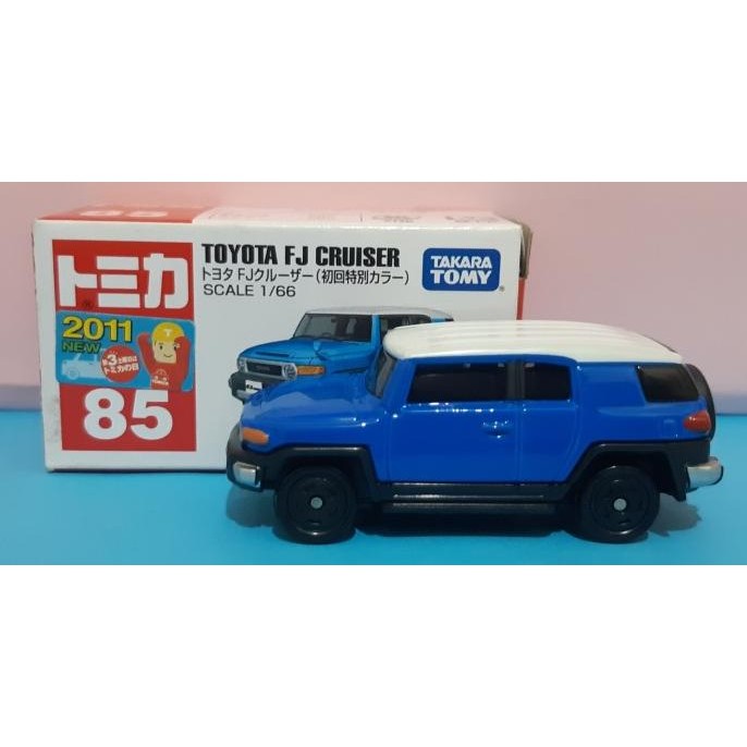 Tomica Takara Tomy 85 Toyota FJ Cruiser (Biru) 01