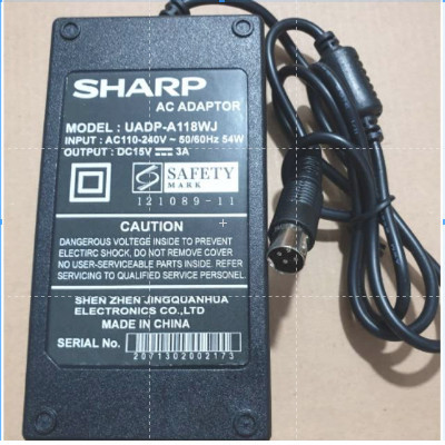 Adaptor TV Sharp Aquos input 110-240V