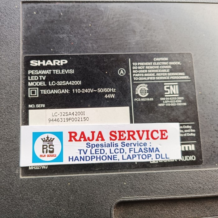 kabel tv sharp LC 32SA4200I LC 32SA42001 lvds flaxible dari tcon ke mb