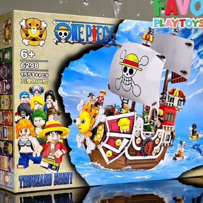 . SHENG YUAN SY6298 BLOCKS Mainan Bricks One Piece Thousand Sunny Ship 1551 + Pcs