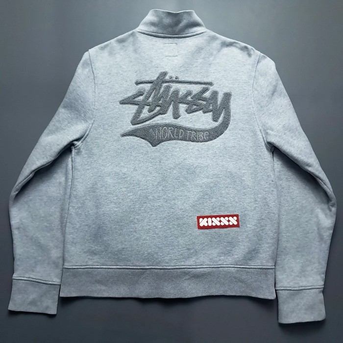 VINTAGE STUSSY JACKET GREY