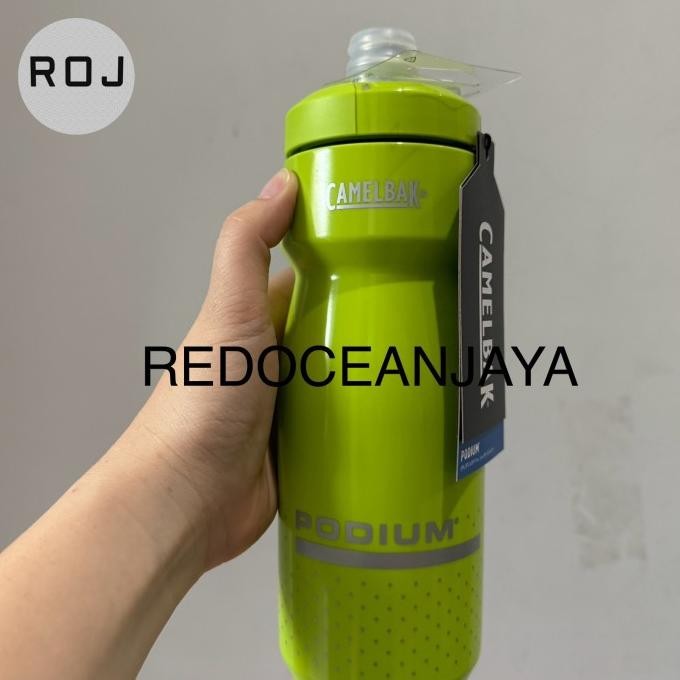 camelbak podium 710 ml gold or blue bidon bottle botol minum sepeda