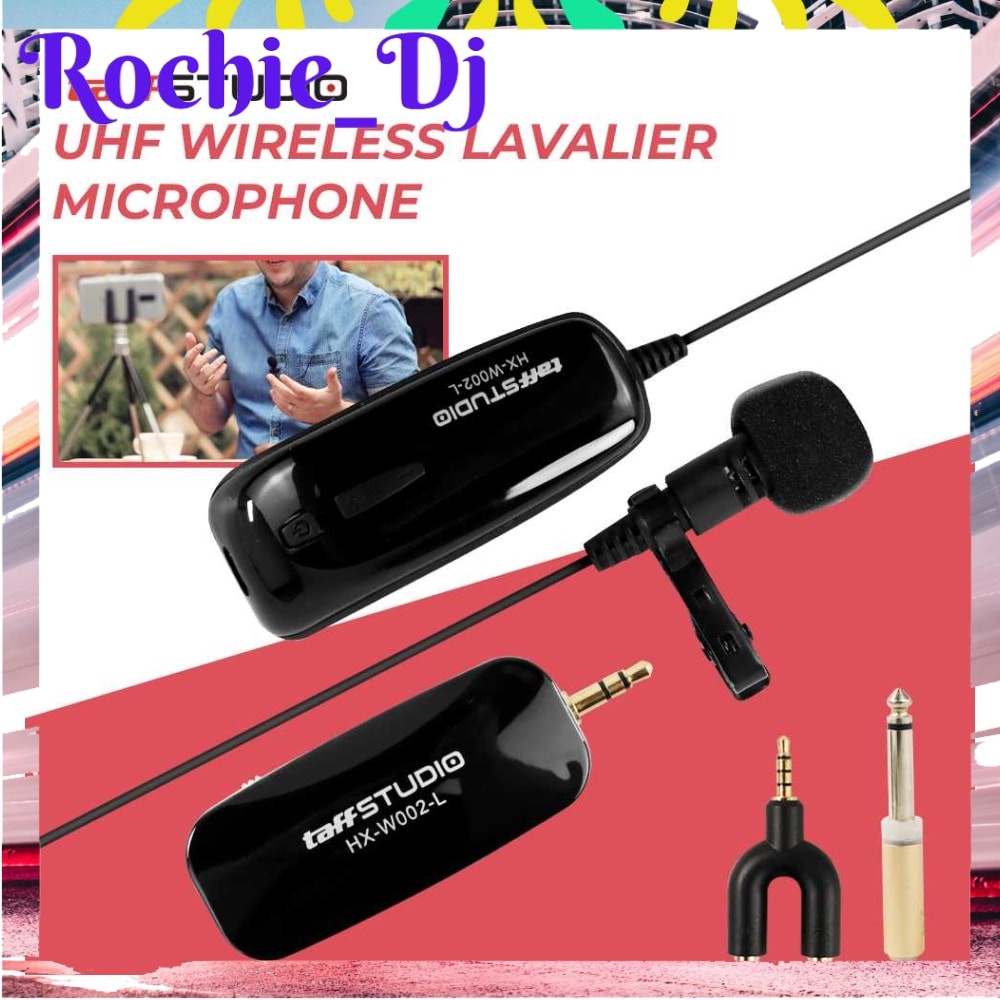 UHF WIRELESS LAVALIER MICROPHONE PODCAST INTERVIEW - HX-W002-L