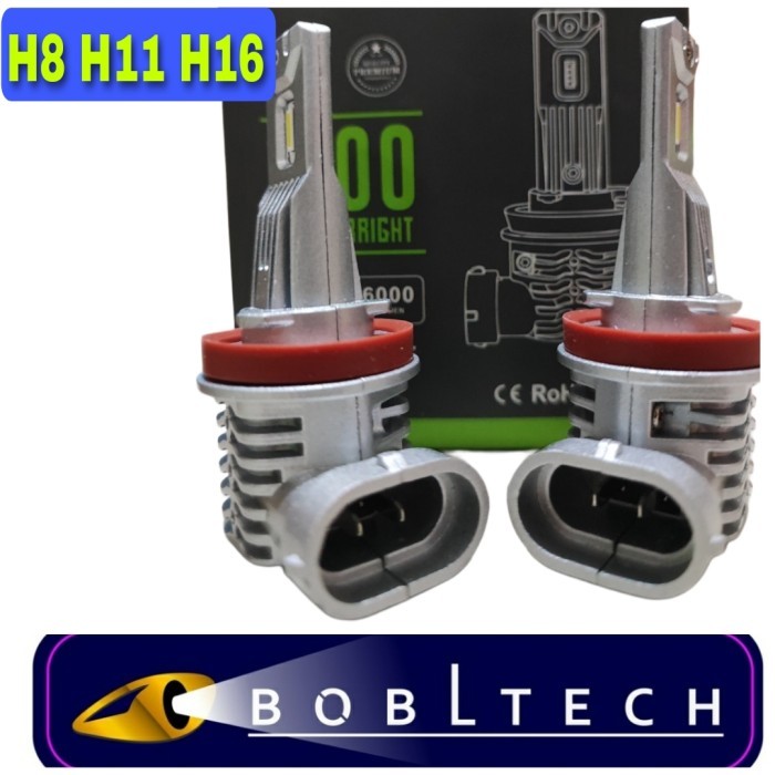 BOBLTECH LAMPU MOBIL LED H7 H8 H11 H16 HB3 HB4 HIR2 CREE XHP 70