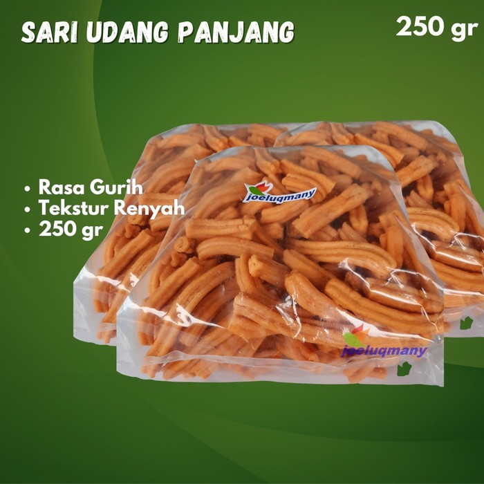 

Pangpang Panjang Sari Udang 4 x 250 Gram COD