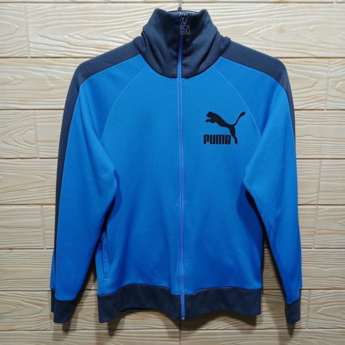 JAKET TRACKTOP PUMA SIZE M CASUAL BAGUS ORIGINAL