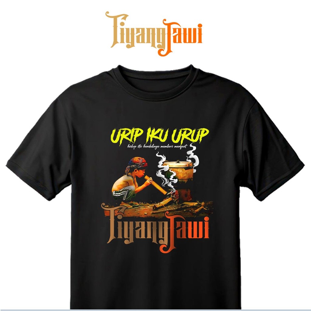 Kaos Tiyang Jawi - Pitutur Jawa URIP IKU URUP - URU1