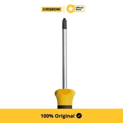 Krisbow Obeng Plus 6X100 mm - Merah