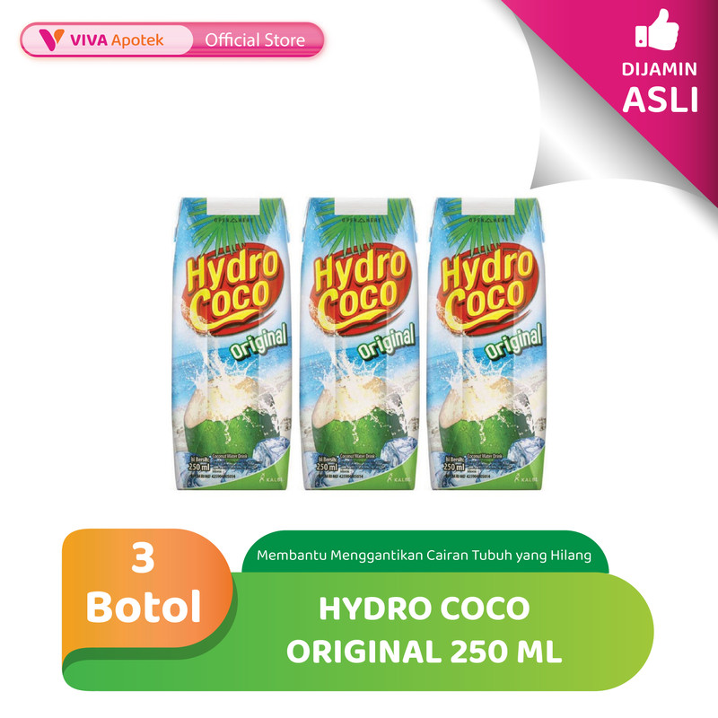 

Hydro Coco Original 250 ml (Pack - 3 Botol)