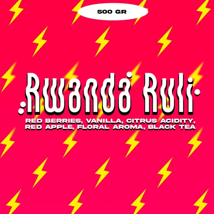 

Biji Kopi Arabika Manual Brew - Rwanda Ruli - 500 Gr