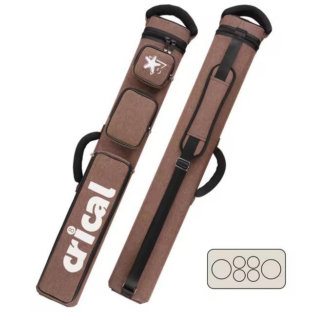 Promo CRICAL Cue Case 2 Butt 4 Shaft Konllen Billiard