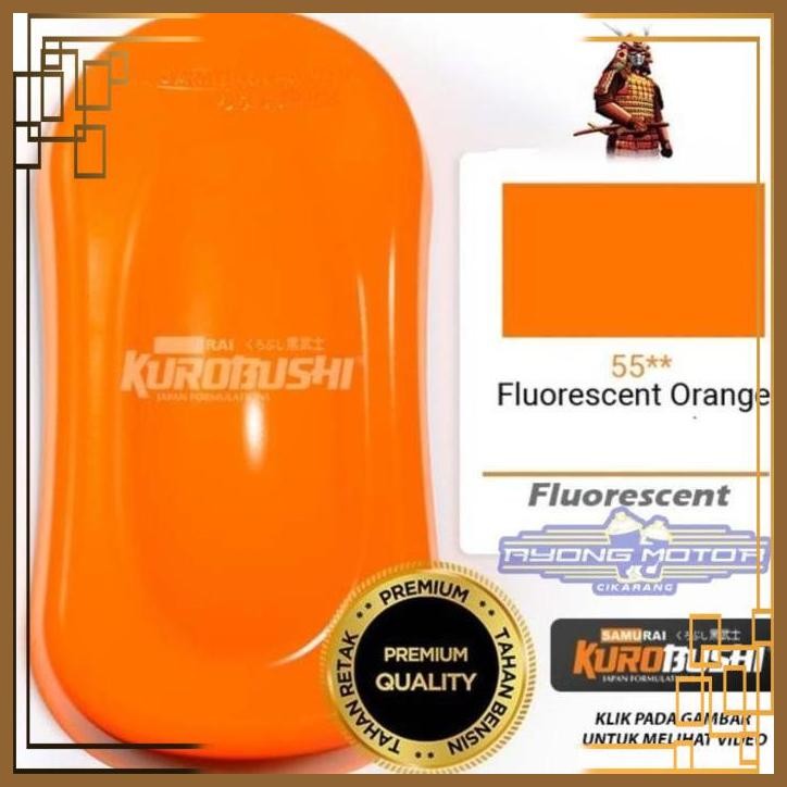 

[AMC] SAMURAI PAINT FLUORECENT ORANGE 55** (STABILO OREN)