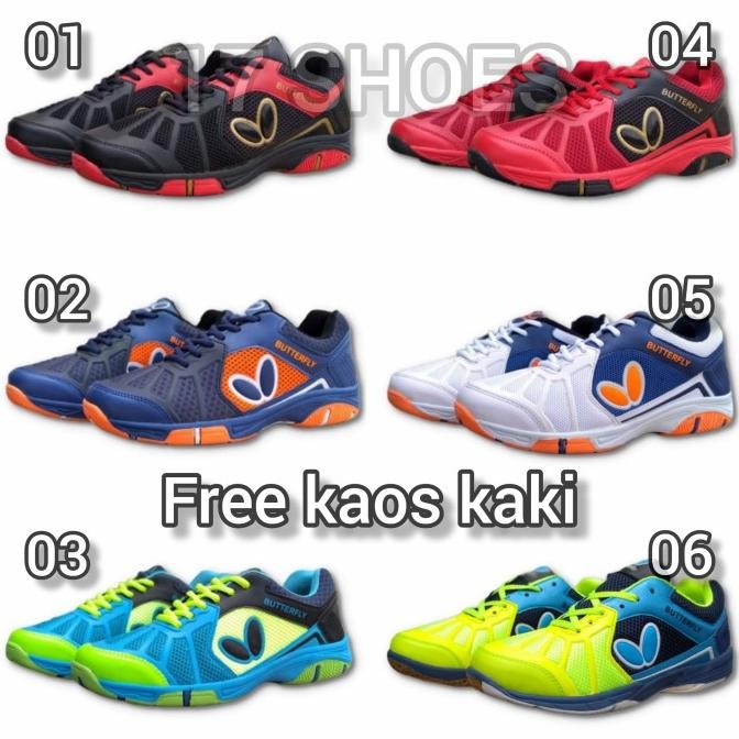 Sepatu Tenis Meja Butterfly Sepatu Tennis Terbaru Sepatu Tenis Meja