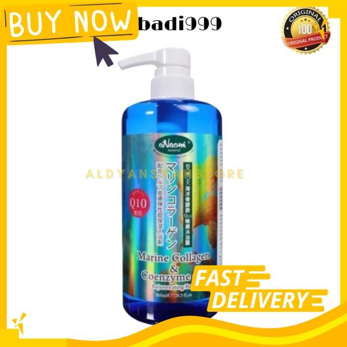 ALDYANSYAH STORE O' NAOMI NATURAL MARINE COLLAGEN & COENZYME Q 10 TERBAIK