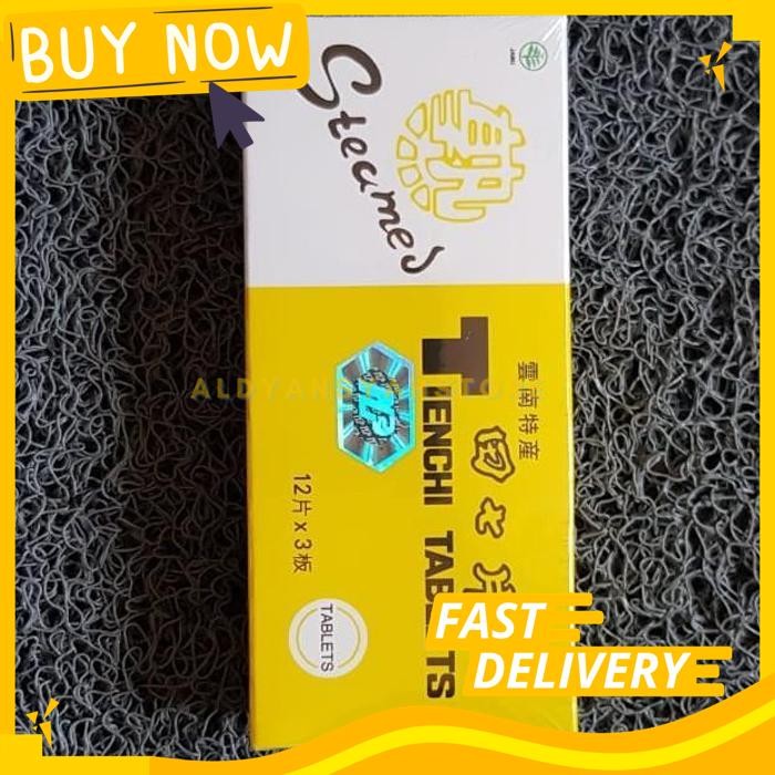 

ALDYANSYAH STORE TIENCHI TABLET STEAMED 36'S (CITRA DELI ) GRATIS ONGKIR!