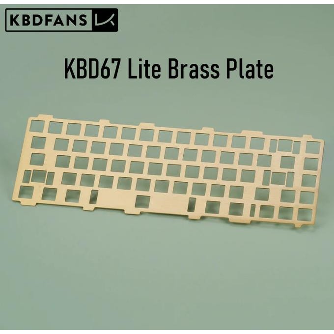 Kbd67 Lite Brass Plate - Kbdfans Kode 8975