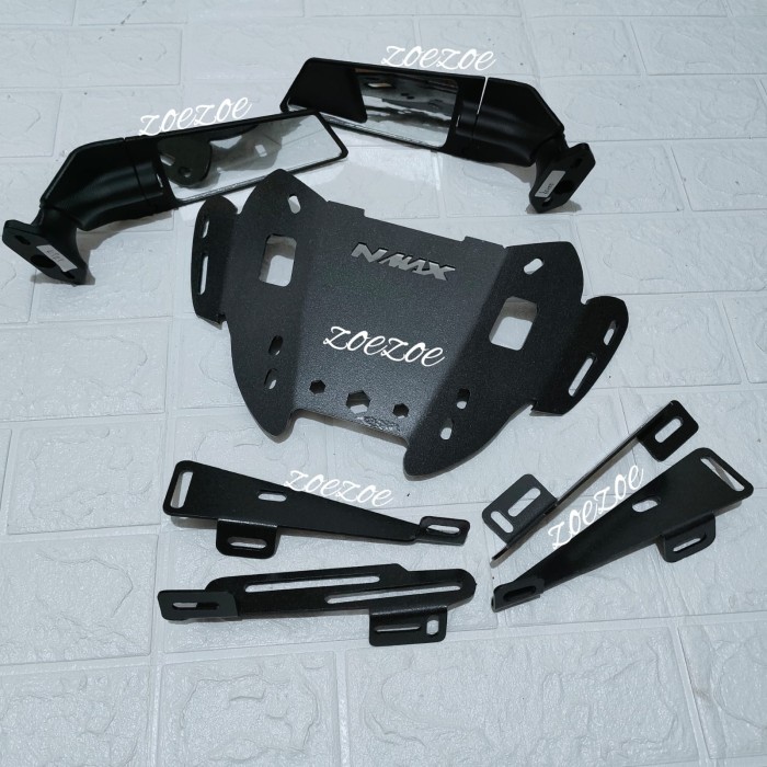 PAKET SPION WINGLET NMAX 2020-2021 NEW PLUS BREKET SERPO NEW NMAX 2020