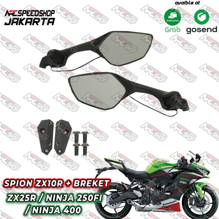 Spion ZX10R PNP Plus Bracket Adaptor Zx25 / Ninja 250fi / Ninja 2018