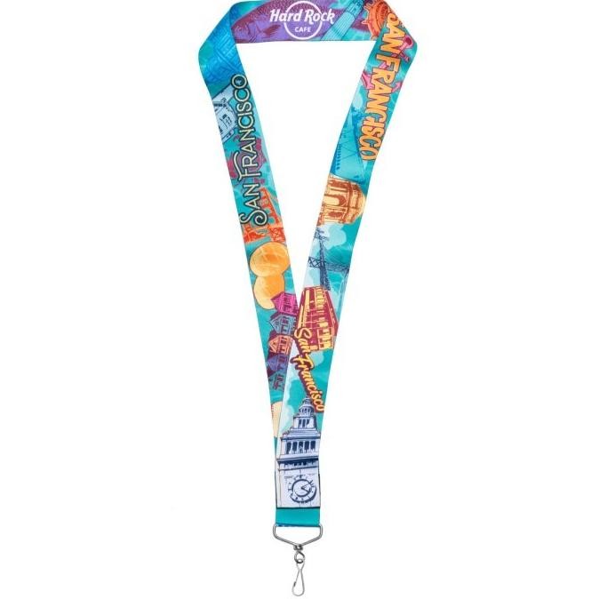 

HARDROCK CAFE ORI - CITY ART LANYARD OLAAE 2410T