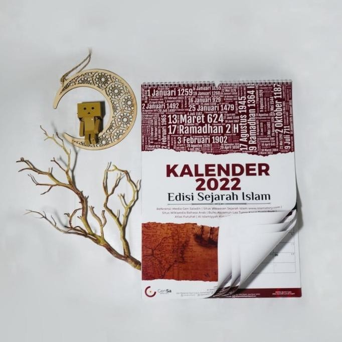 

Kalender 2022 Edisi Sejarah Islam Gensa Berilmu Open Order Kualitas Premium