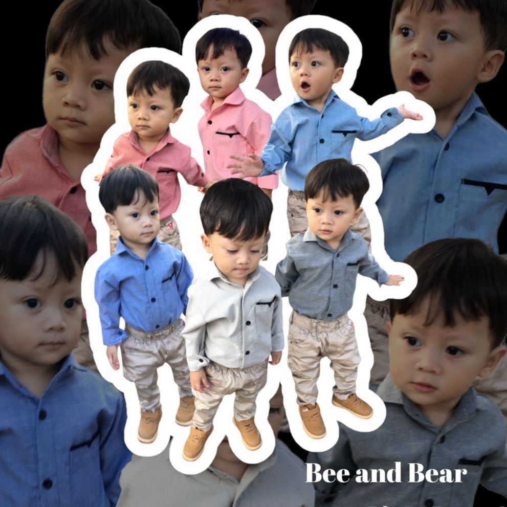 Baju Anak Casual KEMEJA ANAK LAKI-LAKI BAHAN KATUN OXFORD USIA 2-6 TAHUN