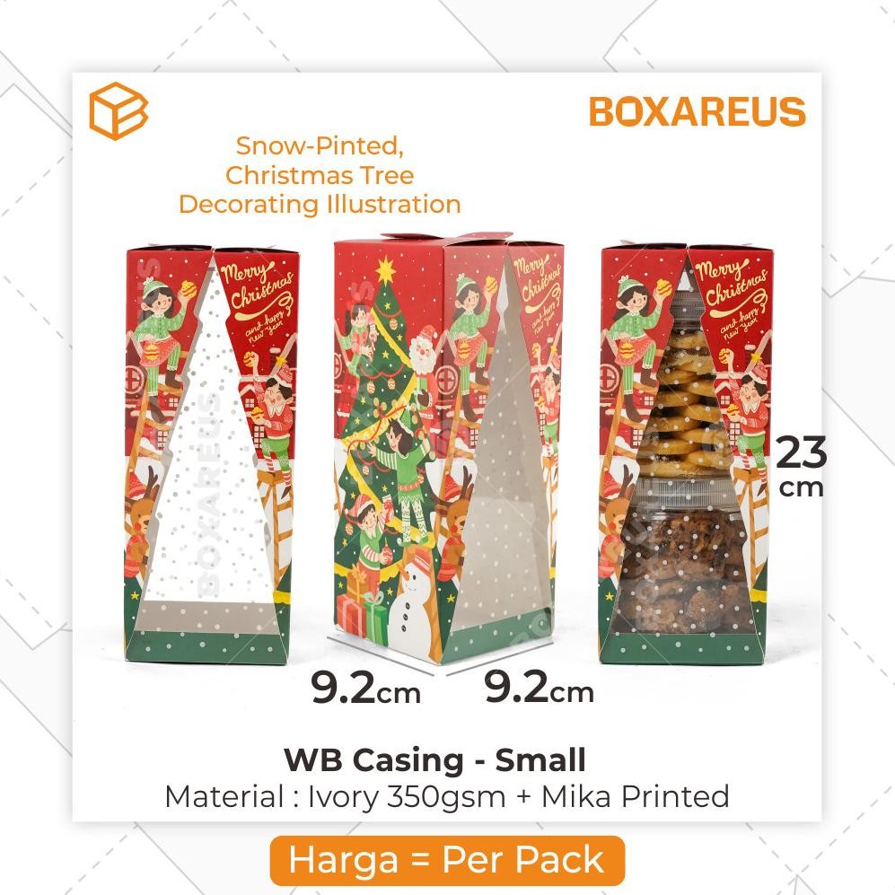 

Ready Box Natal Hampers Packaging Dus Toples Jar Christmas Cookies | Wb Casing Small Murah
