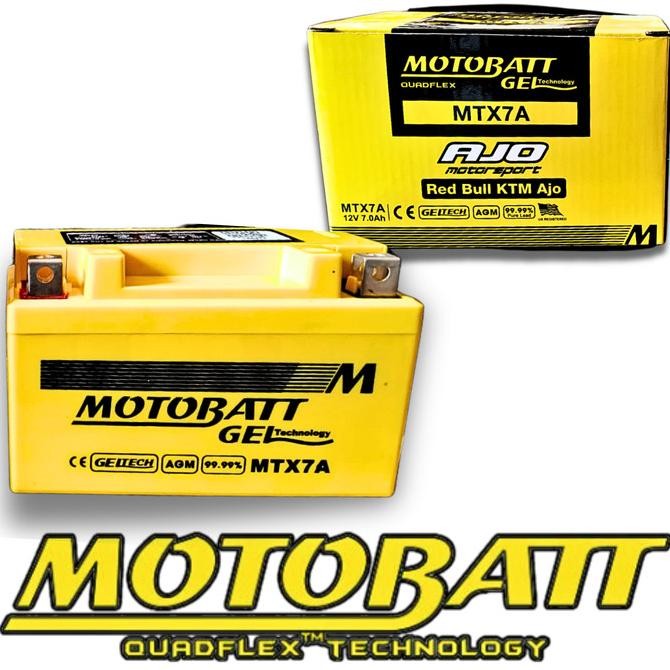 AKI MOTOR KAWASAKI NINJA 250 CC KARBU/FI MOTOBATT MTX7A AKI KERING/GEL