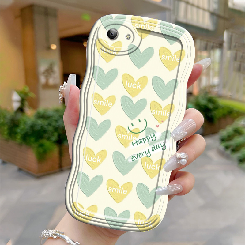 Casing Hp Untuk VIVO Y53 Case HP casing pelindung ponsel Smiley Softcase  silikon Kesing Cesing kasi