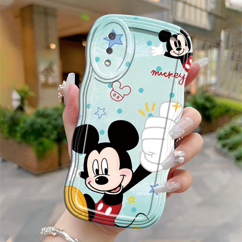 Casing Hp Untuk Samsung Galaxy A02 M02 Case HP casing pelindung ponsel Mickey Mouse Softcase silikon