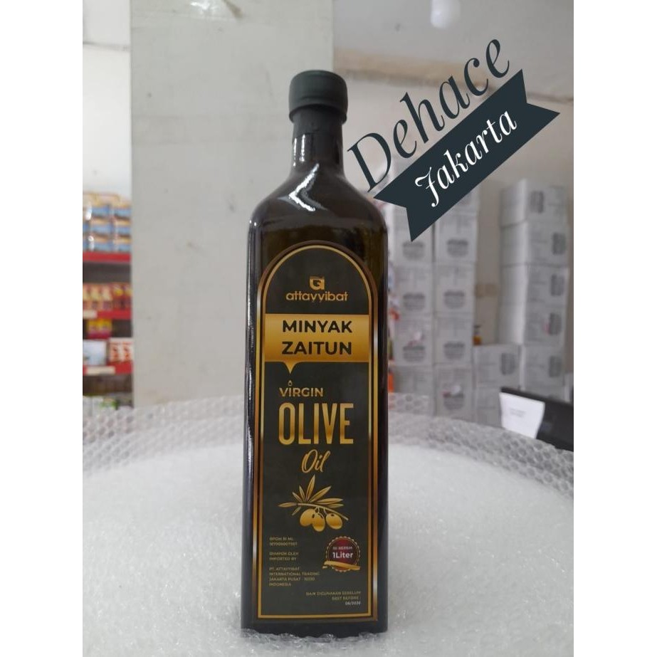 

Minyak Zaitun Extra Virgin Olive Oil 1000 Ml | Attayyibat 1 Liter Deriamart