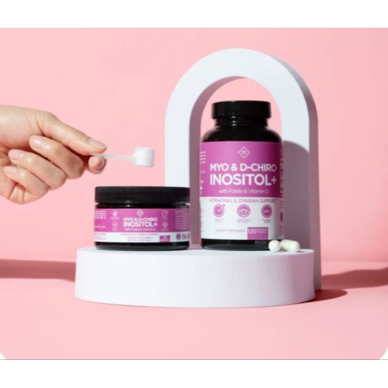 Paket hemat - Myo & D-Chiro Inositol + With folate + Vitamin D