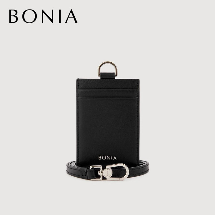 

BISA TERMIN! Bonia - Fractio Lanyard with Pass Holder Nero