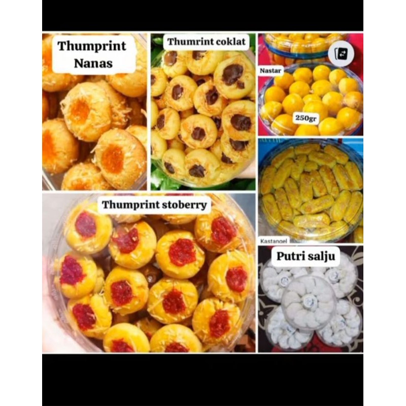 

aneka kue kering murah rasa enak 250g lumer home made fresh oven