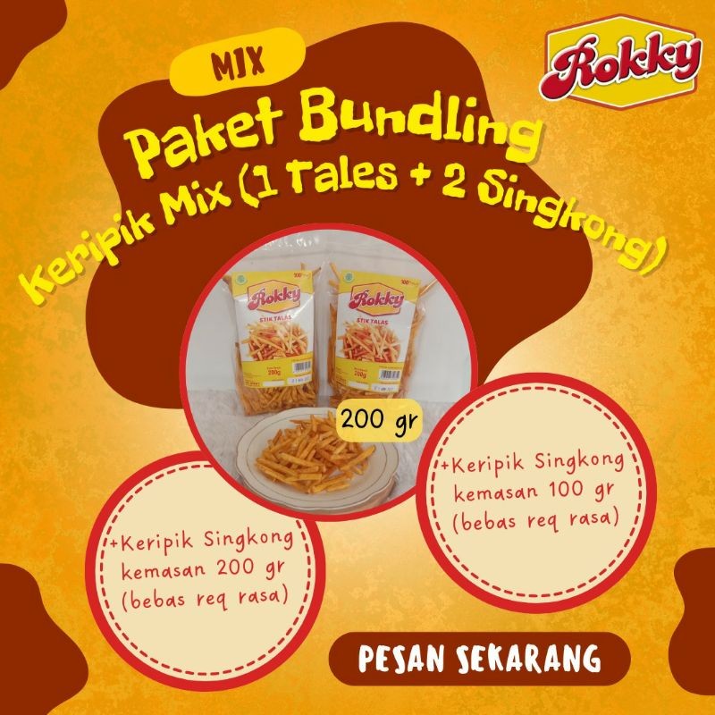 

Paket Bundling Mix Keripik ROKKY