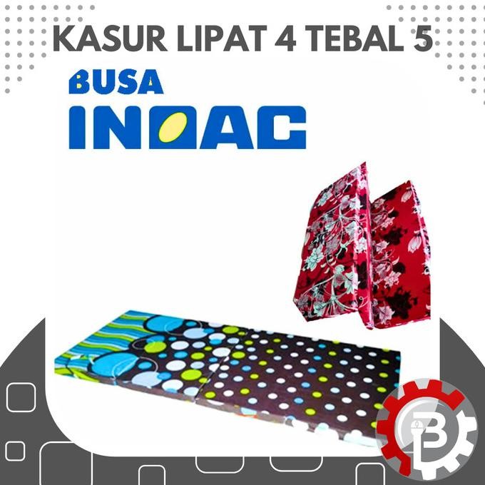 KASUR LIPAT BUSA INOAC / KASUR LANTAI INOAC LIPAT 4 ANTI KEMPES GARANSI 5 TAHUN TEBAL 5 / 10 CM TER