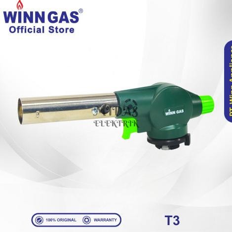 Alat Bakar Flame Blow Fire Kepala Gas Torch Butane Portable Portabel Serbaguna Winn Gas W-T3 Wt3 Mur