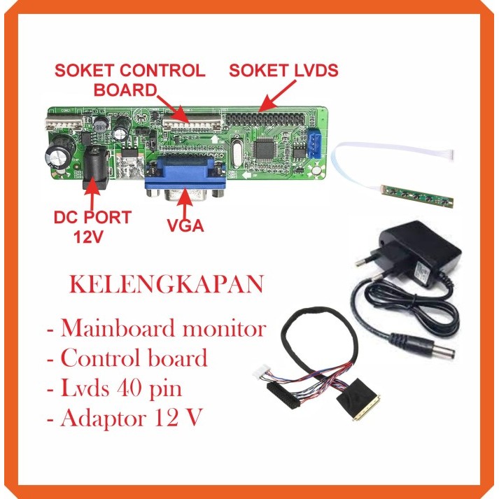 MAINBOARD UNIVERSAL TV DIGITAL ANOLOG MONITOR MESIN TV UNIVERSAL EKS L