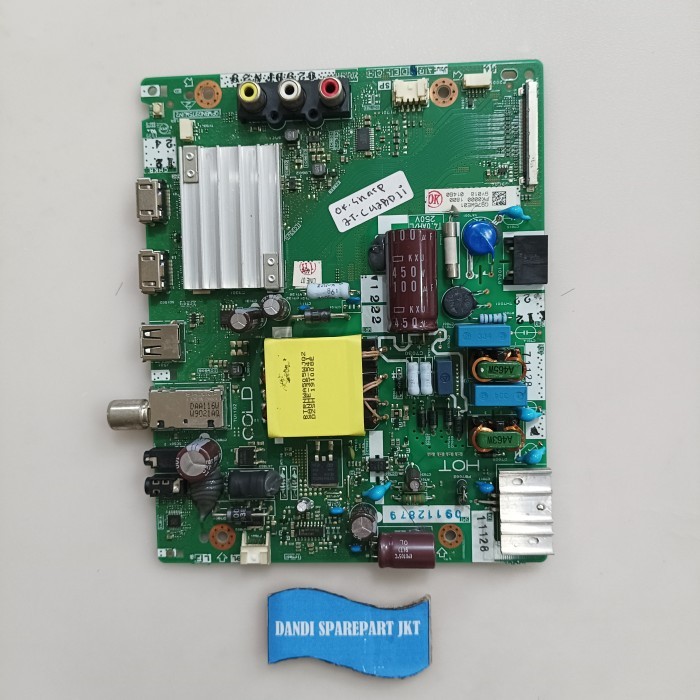 MB TV LED SHARP 2T-C42BD1I - MAINBOARD TV - MESIN TV LED